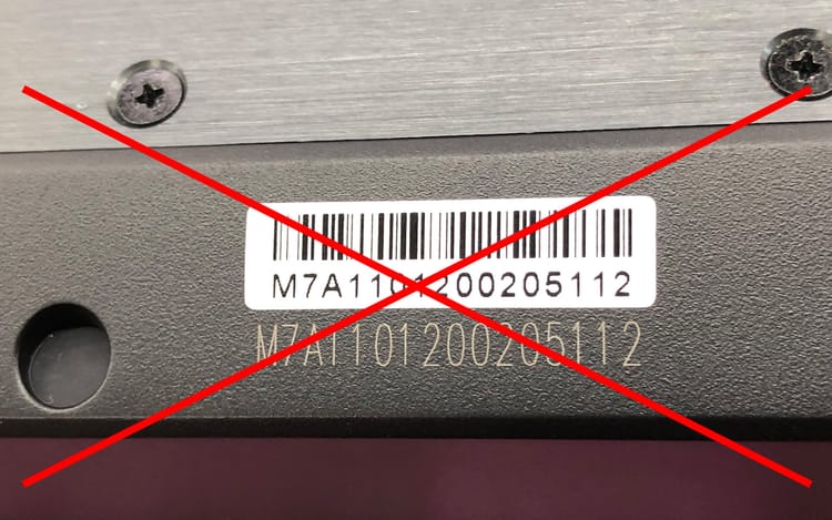 I don't just assign serial numbers