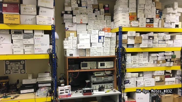 Your lab has a memory leak (sample management)