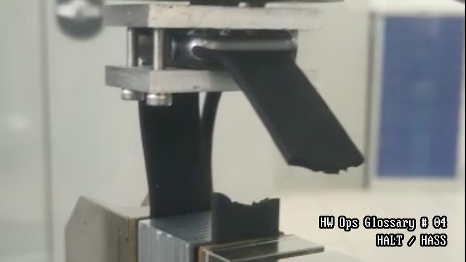 Break your product before your customers do (HALT/HASS)