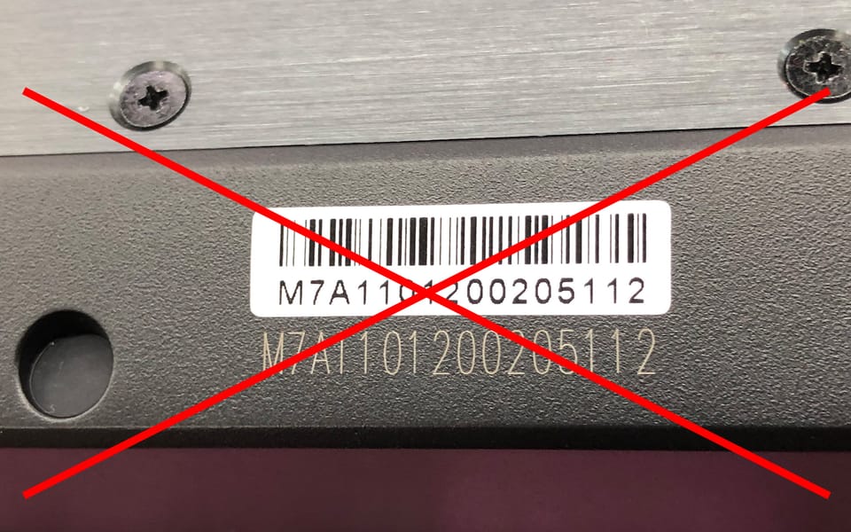 I don't just assign serial numbers